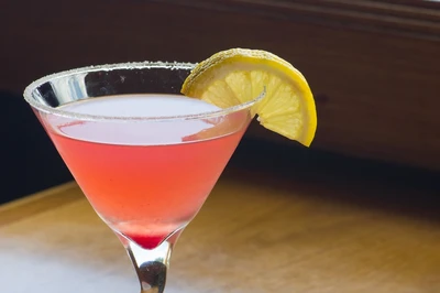 raspberry lemon drop martini