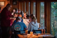 waiter taking order at The Peddler